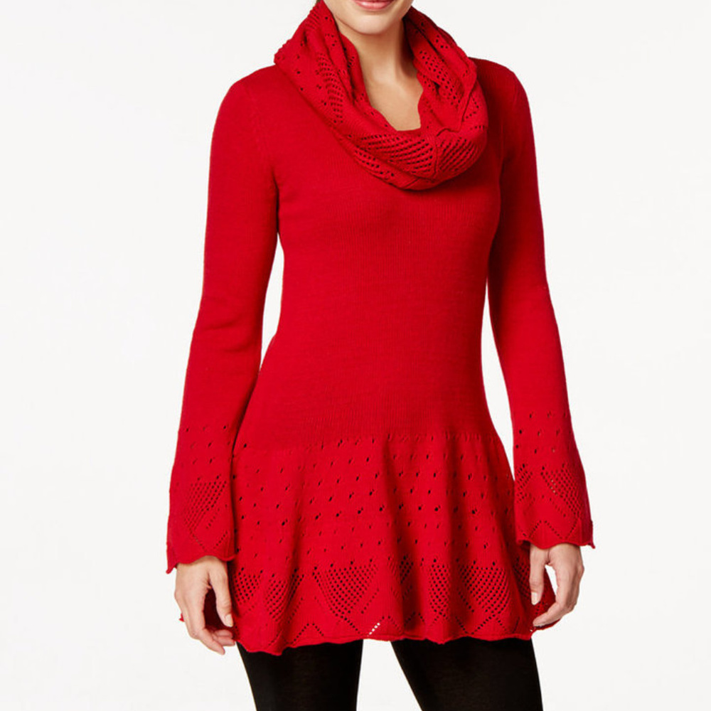 Macy's Style & Co Sweater w Scarf--$5 SALE!
